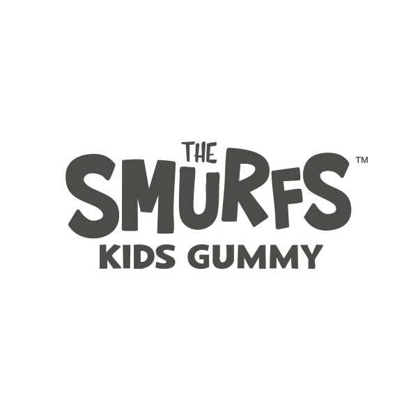 Smurfs kids Gummy Logo